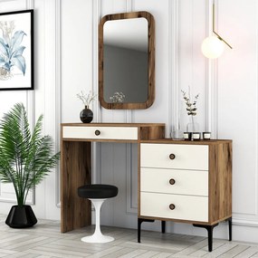 Lizbon 547 - Walnut, Cream