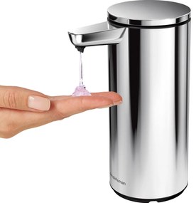 Simplehuman Érintésmentes szappanadagoló 266 ml,rozsdamentes acél fényes