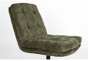 Zöld forgó fotel Kai – White Label