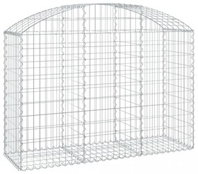 íves horganyzott vas gabion kosár 150x50x100/120 cm