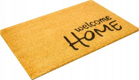 40x60 cm Kókusz Lábtörlő Gumírozott Felirattal