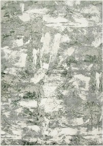 60x100 cm Puha Szőnyeg Márvány Szürke Zöld