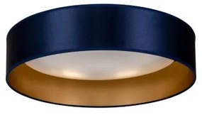 Duolla - LED Mennyezeti lámpa ROLLER LED/24W/230V átm. 45 cm kék/arany