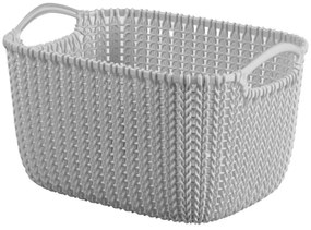 Curver Kosár KNIT M, 8l szürke