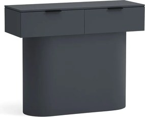 Antracitszürke konzolasztal 36x100 cm Totem – Teulat