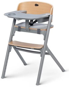 KINDERKRAFT SELECT - Gyermek étkezőszék 3in1 LIVY Premium tölgy