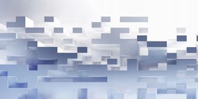 Fotó-üvegkép Absztrakt kocka 140x70