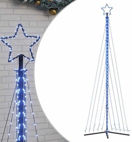 kék LED karácsonyfa 495 LED 300,5 cm