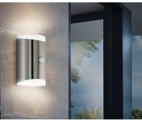 Eglo 75544-LED Kültéri fali lámpa érzékelővel CARPINERA 2xGU10/4,6W/230V