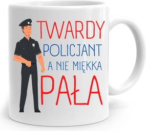 Rendőr Bögre Nem Puha Bögre nyomott mintával