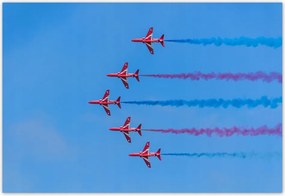 Fotótapéták flizelina 152x104 Repülőgépek bemutató