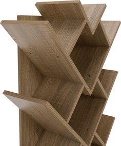 Polcrendszer, szürkésbarna tölgy, VEVEY