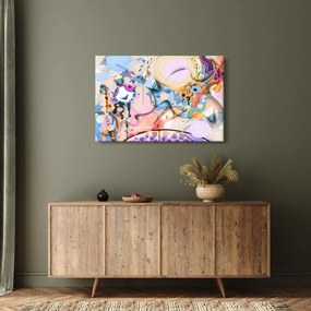 Kép - mesebeli absztrakció (90x60 cm)