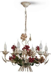 Csillár láncon ROSALIA 6xE14/40W/230V