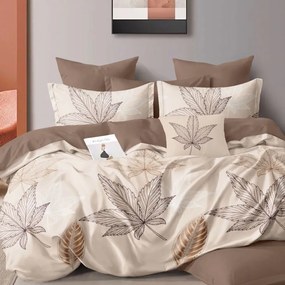 COSY LEAFS 7 részes ágynemű 140x200 cm