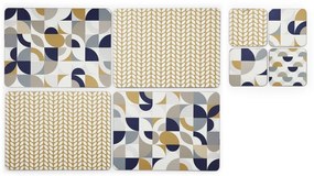 Tányéralátét és poháralátét szett 8 db-os Bauhaus – Cooksmart ®