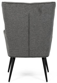 315 GREY2 relaxfotel, sötét szürke