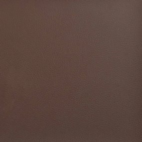 barna műbőr pad 100 x 35 x 41 cm