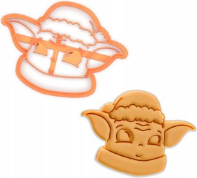 Prémium Mézeskalács Süteményforma Baby Yoda Karácsony