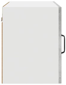 Fali konyhaszekrény 2 pcs Beton Szürke 50 x 31 x 40 cm Faanyag