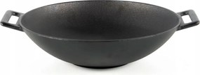 Wok Lätt Home 31 cm zománcozott, tapadásmentes fekete