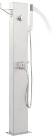 Rozsdamentes acél kerti zuhanycsaptelep 110 cm