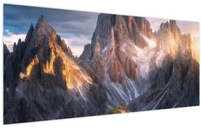 Kép - Hegyi panoráma (120x50 cm)