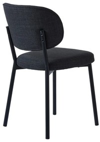 Sötétszürke étkezőszék Fowler – Unique Furniture