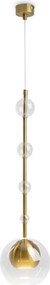 Maytoni modern függeszték ros sárgaréz átlátszó mymod227pl-01bs