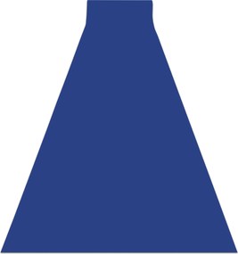 Csúszásgátló Sima Egyszínű Futószőnyeg Rumba 200 cm kobalt ^*X855