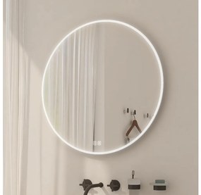 NIMCO ZP 26000RVX - LED Fürdőszobai tükör háttérvilágítással 3000-6500K átm. 60 cm IP44