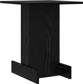 vidaXL Végasztal Fekete tölgy 44,5 x 45 x 55 cm Faanyag
