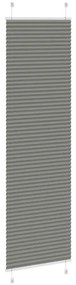 pliszírozott redőny antracit 60x200 cm szövetszélesség 59,4 cm