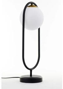 Jupiter 2044 - Asztali lámpa IGON 1xE14/40W/230V fekete