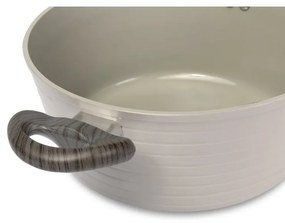 Lamart LT1266 Casserole fedővel, csíkos, átmérő 18cm