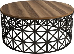 Selin Metal Ferforje - Walnut