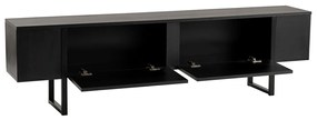TV asztal Serenity Wood Fekete