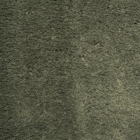 HUARTE erdőzöld rövid szálú puha és mosható szőnyeg 200x200 cm
