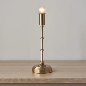 Endon modern asztali lámpa burley rechargeable antik sárgaréz end110458