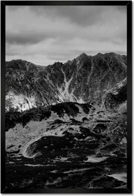 Poszterek keretben 40x60 Tátra Lengyel hegyek Kilátás