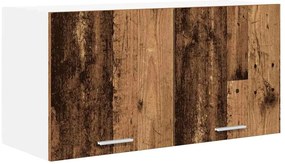 Függő szekrény polcokkal Riga Öreg fa 80 x 31 x 40 cm Faanyag