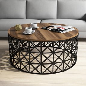 Selin Metal Ferforje - Walnut