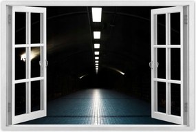 Poszterek 120x80 Út Alagút Lámpák