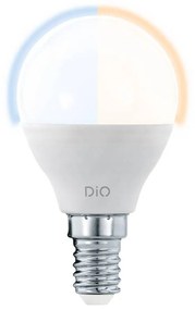 Eglo 11804 LED fényforrás kisgömb, P45, E14 5W, 2700-6500K, 400 lm