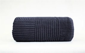 Enigma törölköző 50x100 fekete 450 g/m2 Frotex