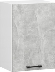 Szekrény Olíva W50 H580 Fehér Beton Akd