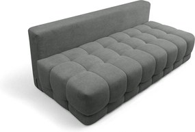 Tuko kinyitható kanapé tárolóval - szürke Freya 210.21 dzsörzé