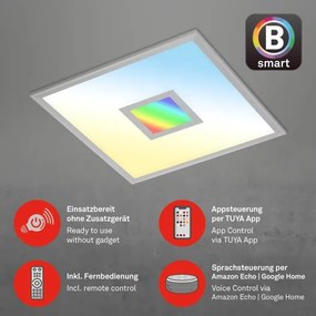 Brilo -LED RGB Dimmelhető mennyezeti lámpa CENTRO LED/24W/230V Wi-Fi Tuya + távirányító