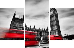 Kép - a Parlament londoni házai (90x60 cm)