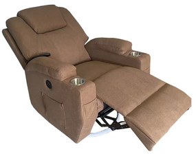 Relaxa elektromos ringató és forgatható masszázsfotel